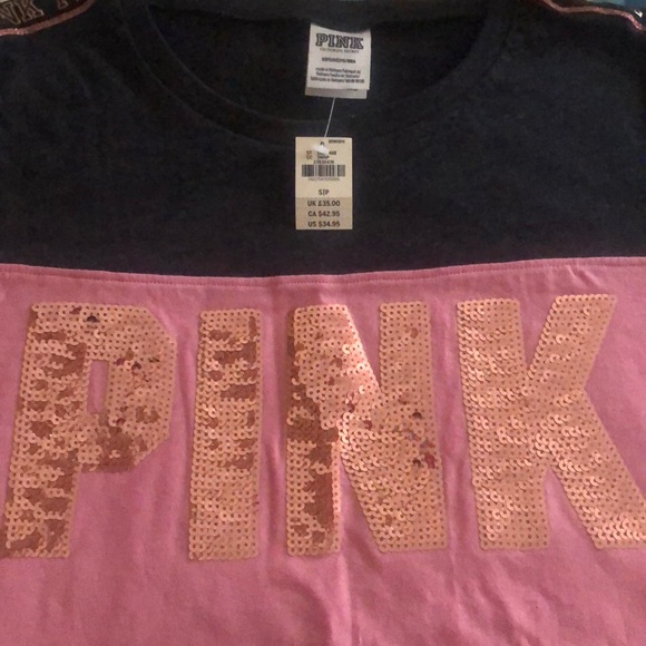Small PINK BLING shirt - Picture 2 of 4